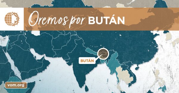 Map of Bután's location